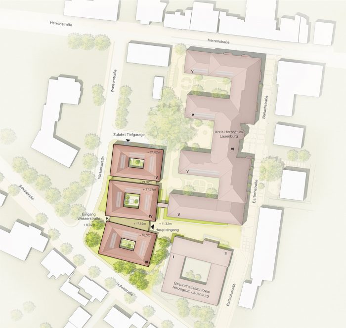 Sanierung und Erweiterung des Kreishauses in Ratzeburg : Andreas Heller ...